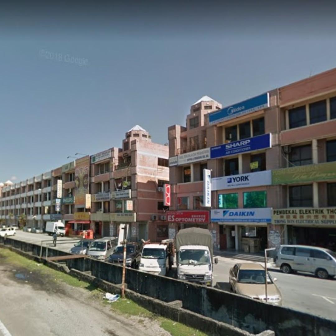 Bayu Perdana, Klang, 4 Storey Shop Office, End Lot Unit, Facing Main