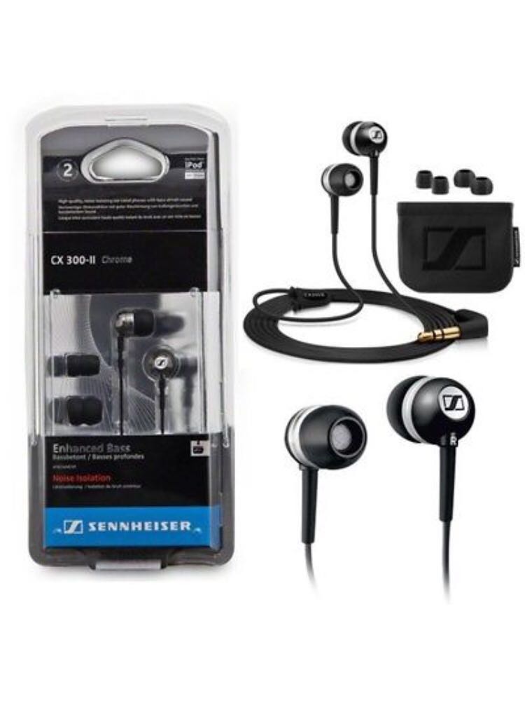 Bn Sennheiser Cx 300 Ii Chrome Earpiece Electronics Audio On Carousell