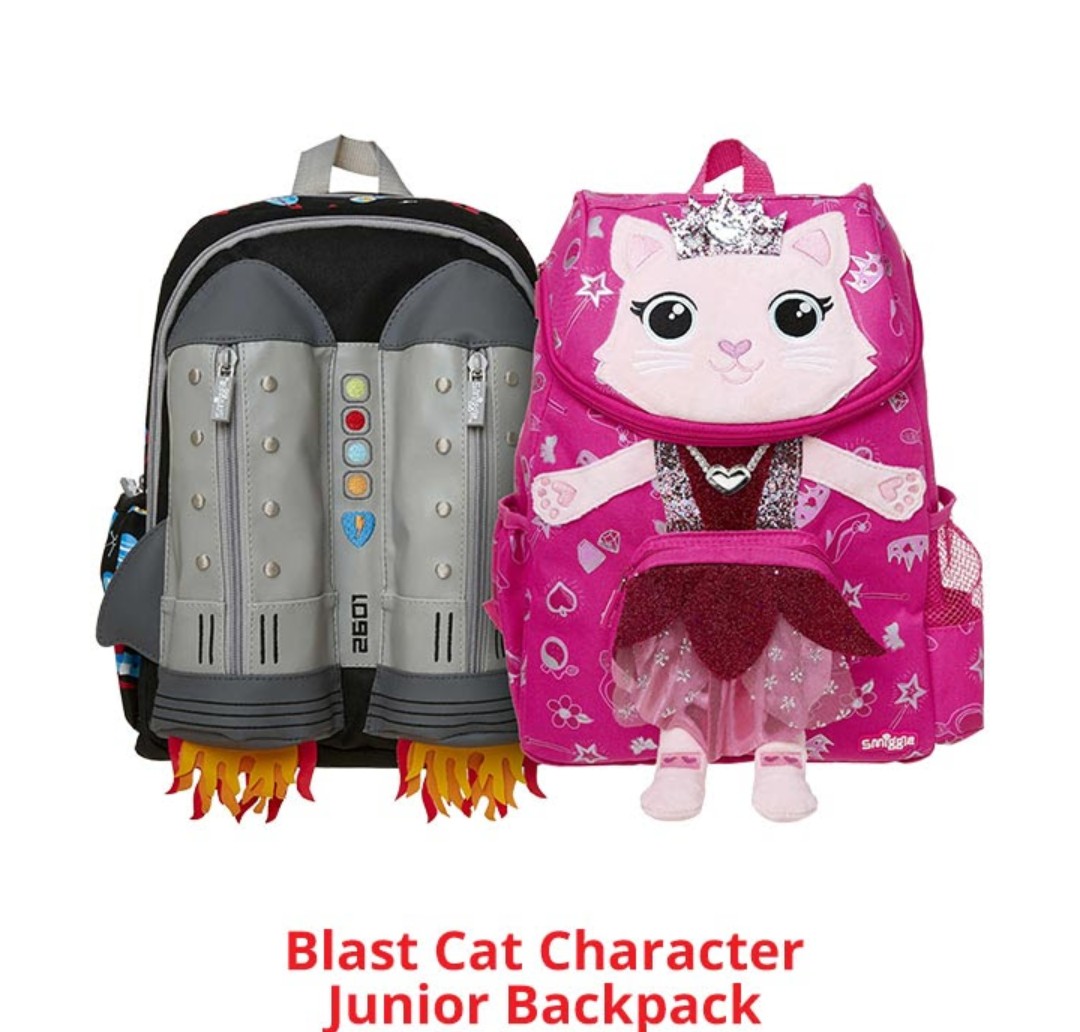 smiggle cat bag