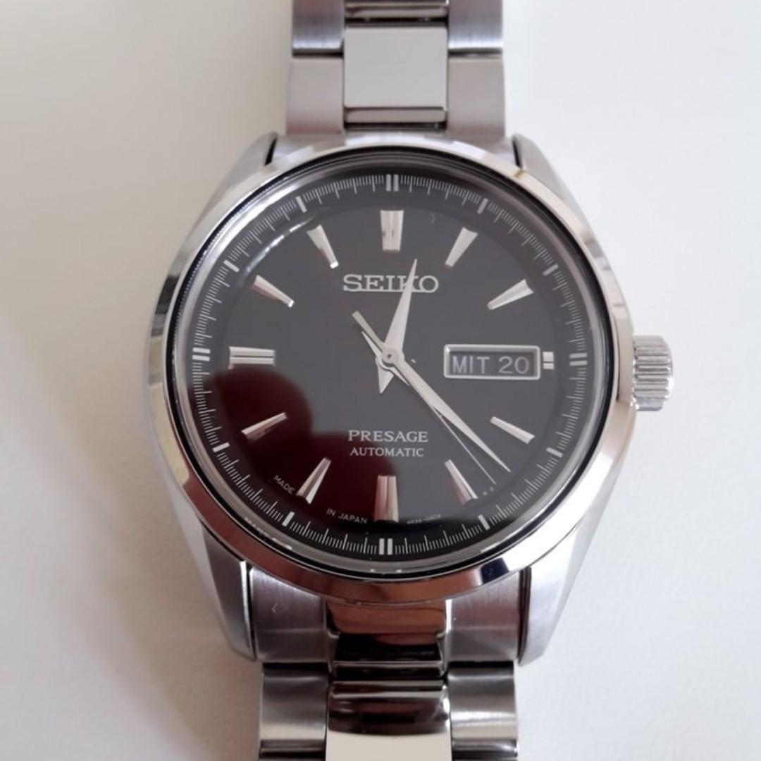 [BNIB] Seiko Presage Black Dial Automatic SRPB71J1 SRPB71 SRPB71J Mens ...