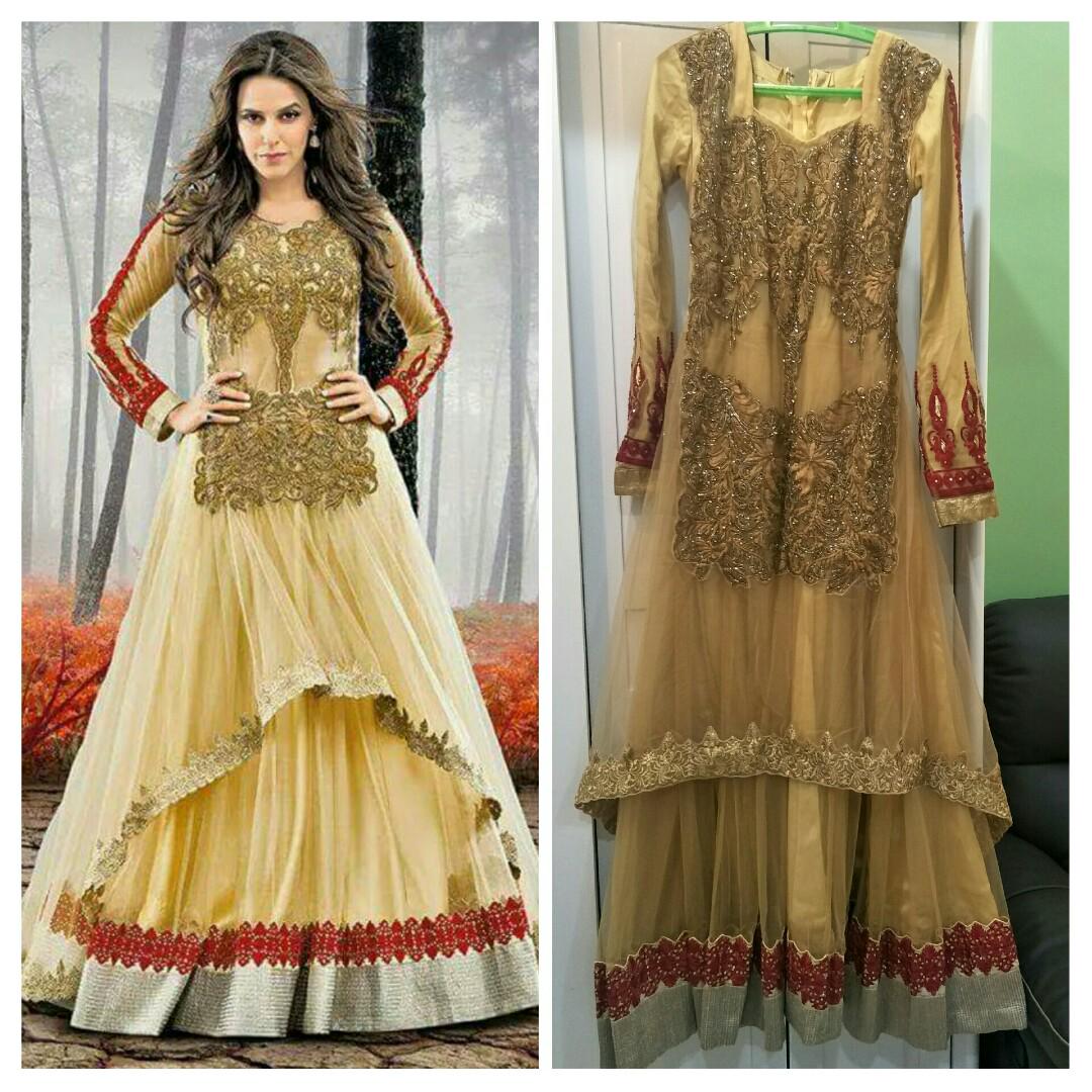 Bollywood dress Anarkali suit for rental Women s Fashion Dresses Sets Evening Dresses Gowns on Carousell