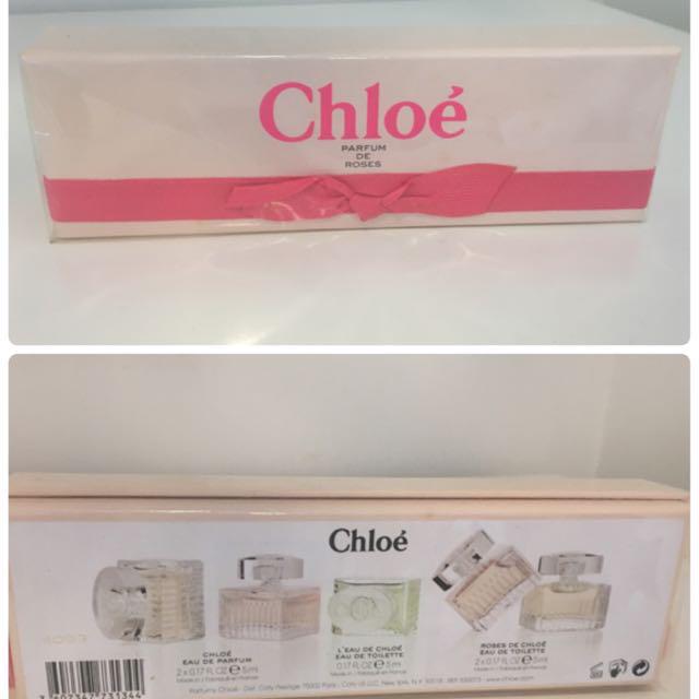 Chloe parfum de roses mini set new arrivals