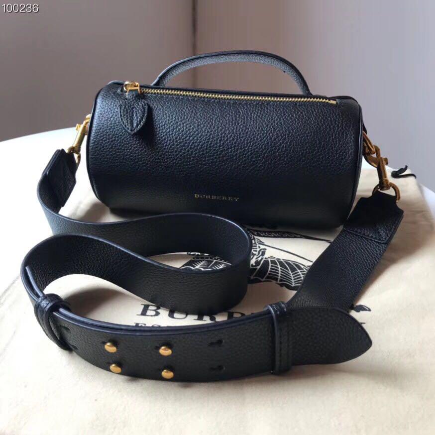Burberry top cylinder bag