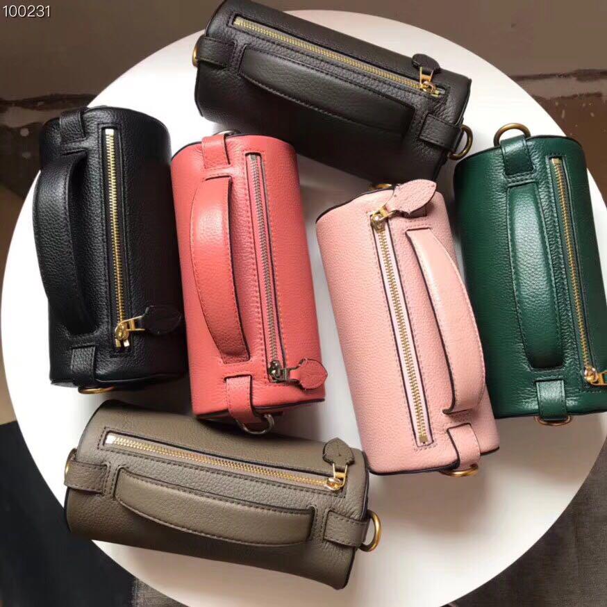 Burberry top cylinder bag