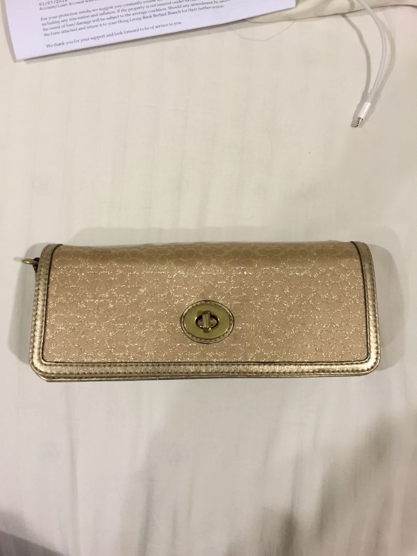 Coach Dinner Clutch