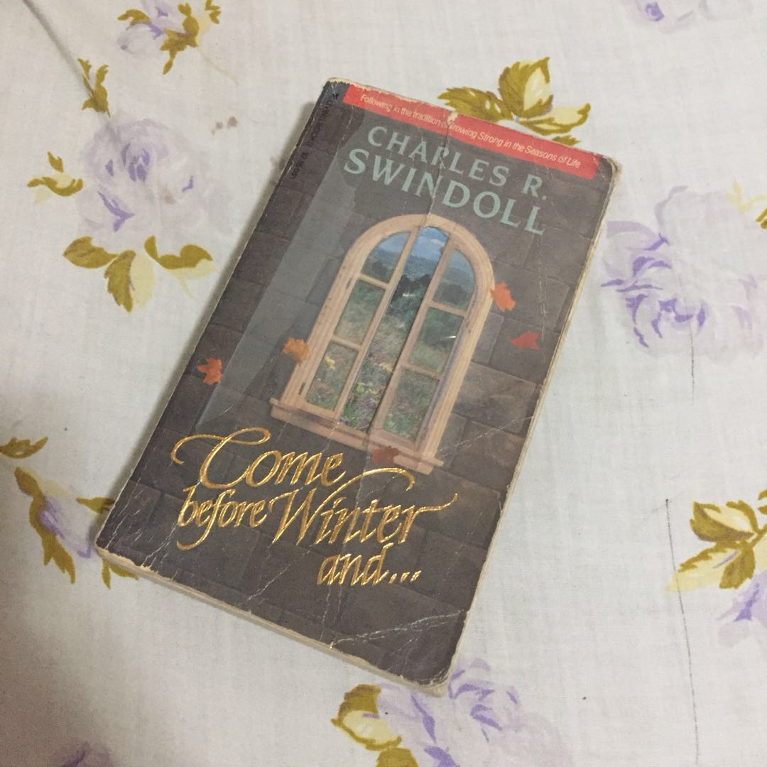 Come Before Winter And Share My Hope Charles R Swindoll Books
