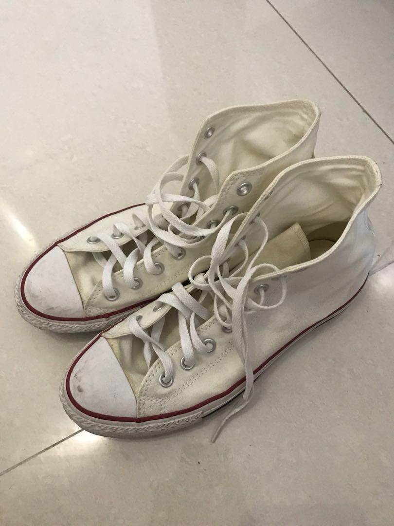 converse white school shoes