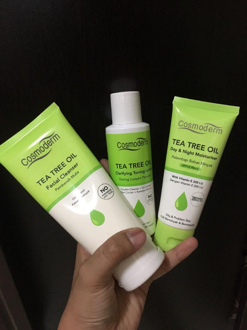 moisturizer cosmoderm tea tree oil