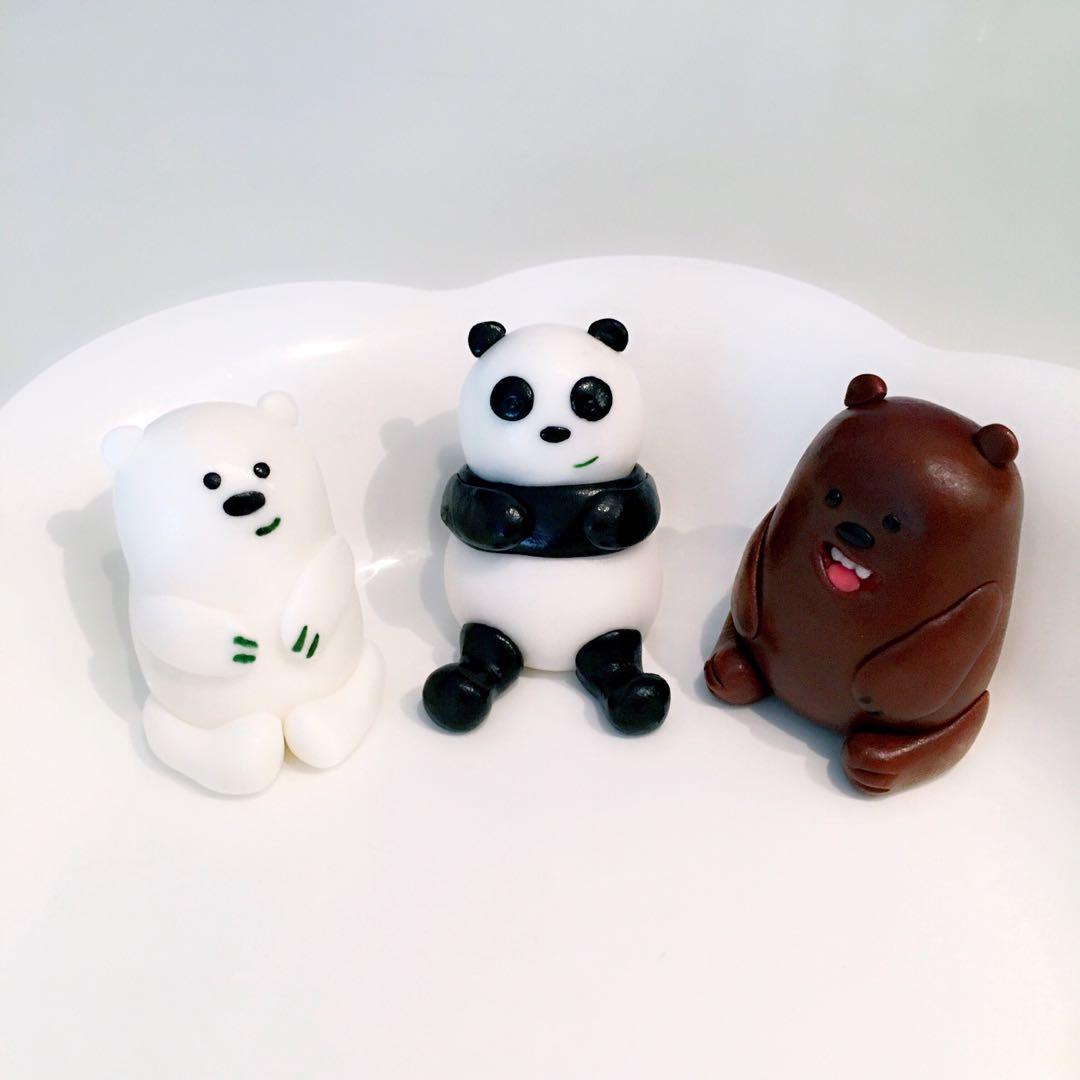 Customized We Bare Bears Cupcake Or Cake Fondant Topper Design Craft Handmade Craft On Carousell Three brother bears awkwardly attempt to find their place in civilized society, whether they're looking for food, trying to make human friends, or scheming to become famous on the internet. customized we bare bears cupcake or cake fondant topper
