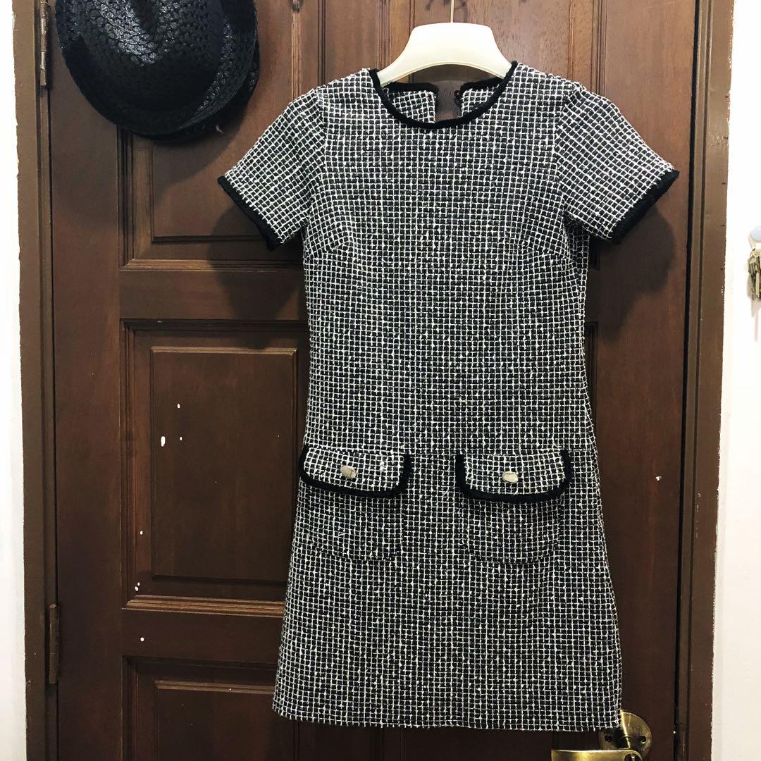 Dorothy Perkins Tweed Dress XS Women s Fashion Dresses Sets