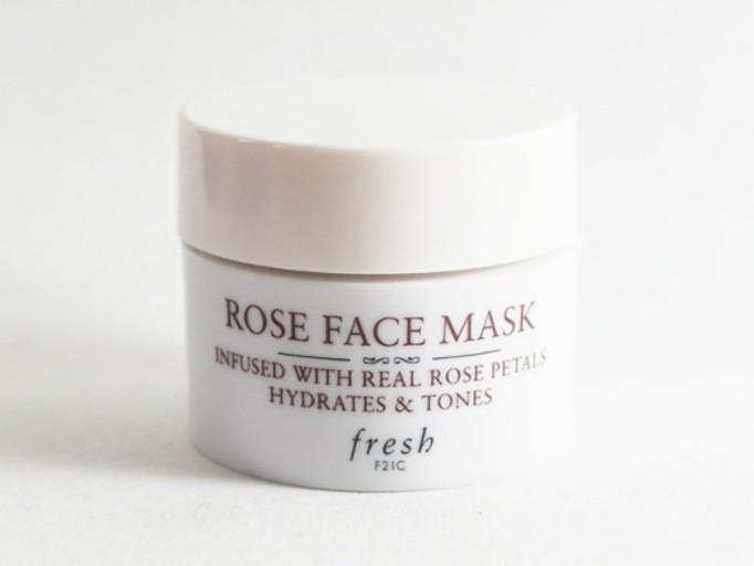 fresh rose face mask