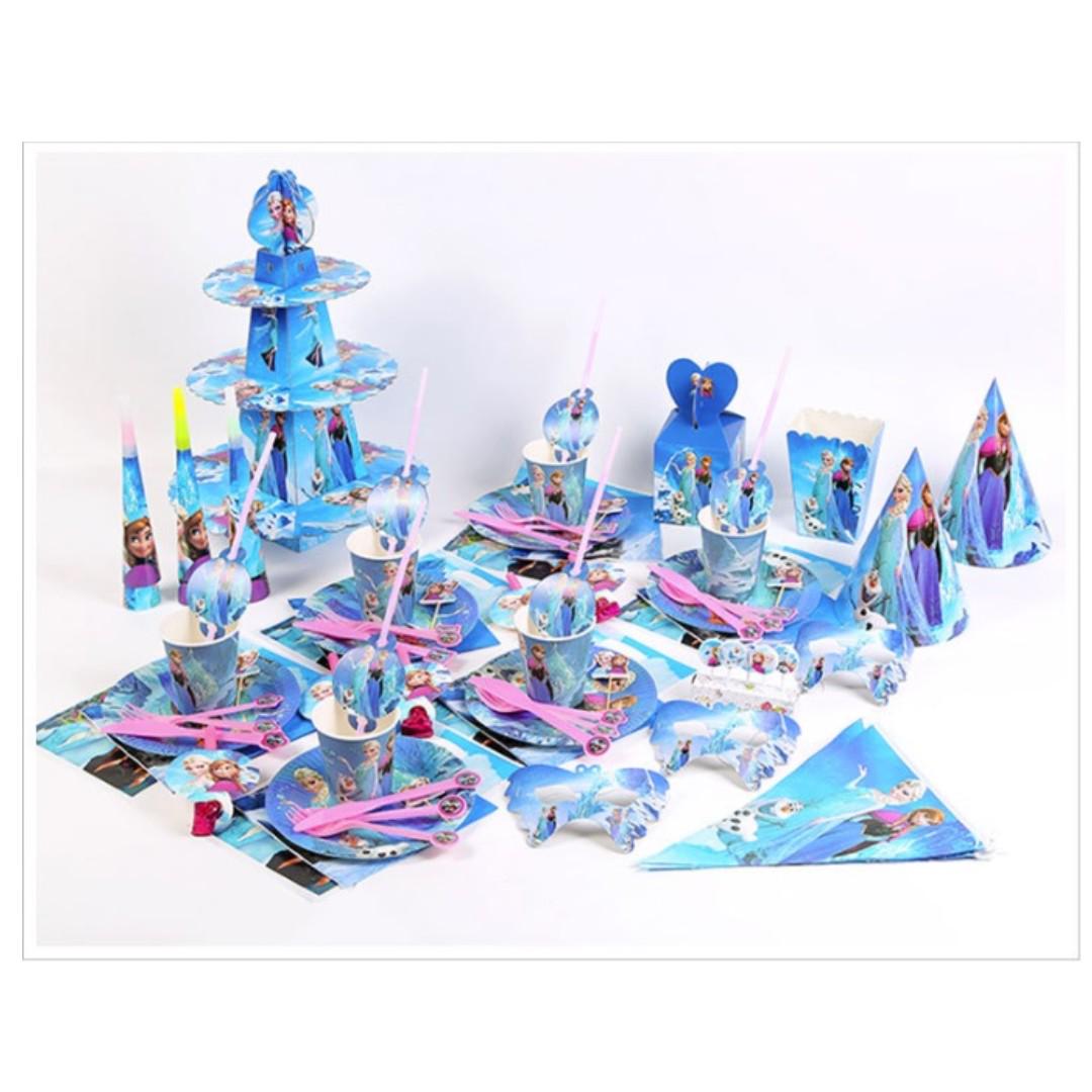 Frozen Elsa Anna Party Supplies Party Decorations Theme