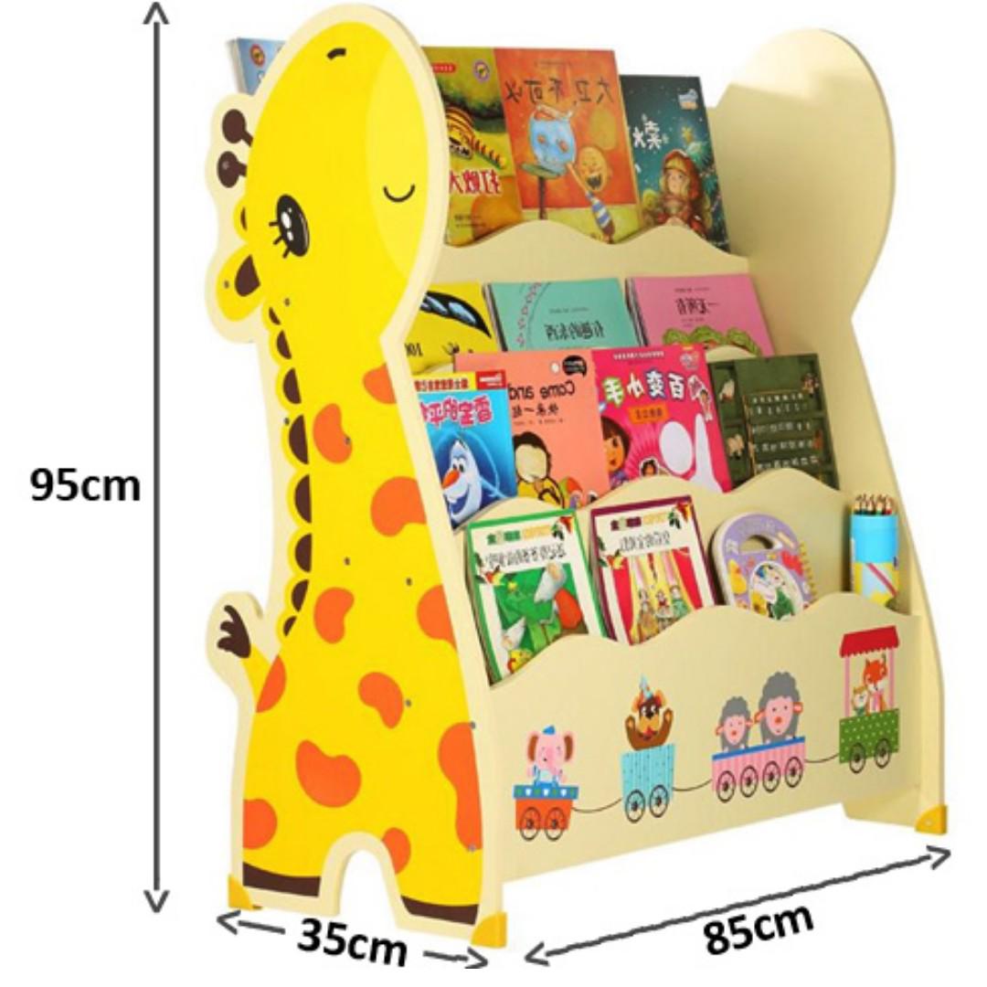 Giraffe Bookshelf/ Book Rack / Rack Buku Zirafah, Furniture & Home