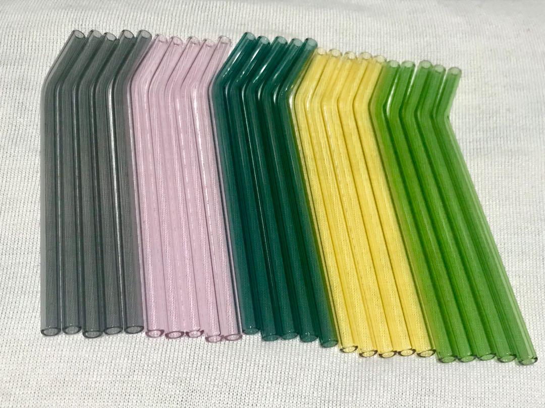 Glass Straws for Sale!❤️ (Category: Other Kitchenware & Tableware) located in Pateros City. Submitted by chichachanceonestopshoppe (Listing ID 180242152, Image 1). Description: Glass Straw for only Php150.00/ea with free pouch and cleaning brush!❤️ Inclusions: 1 Glass Straw (choose from straight or bent straw) 1 regular metal brush 1 pouch #HandStitchedByChinkay.