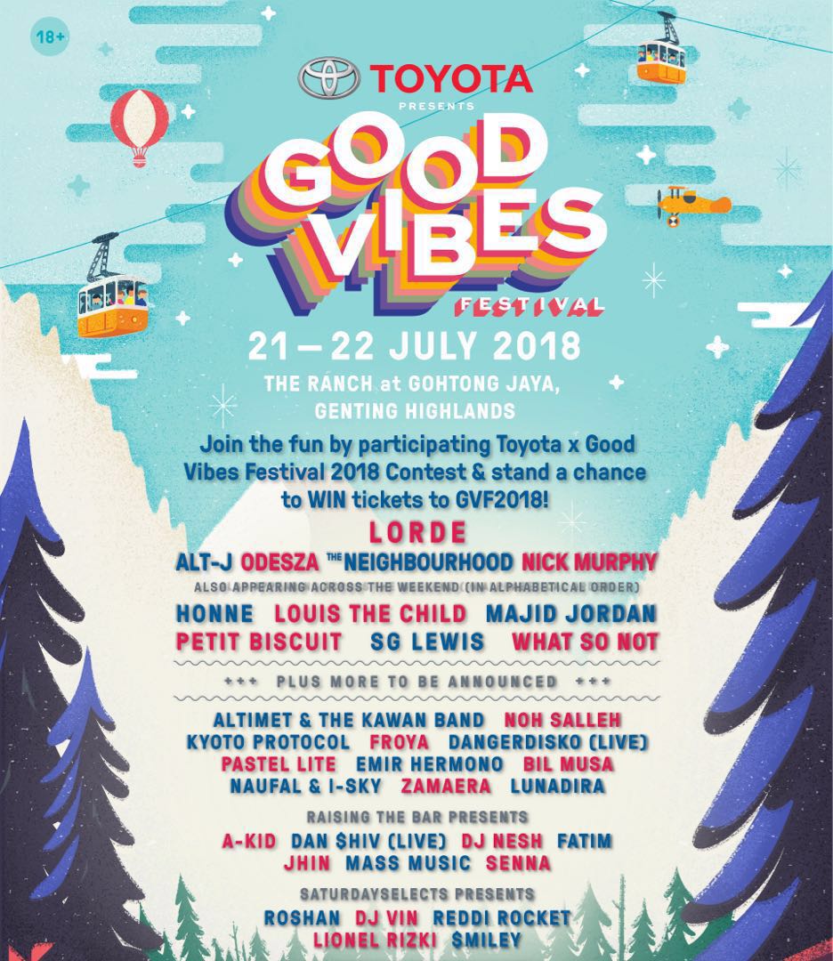 Good Vibes 2018 Ticket On Carousell