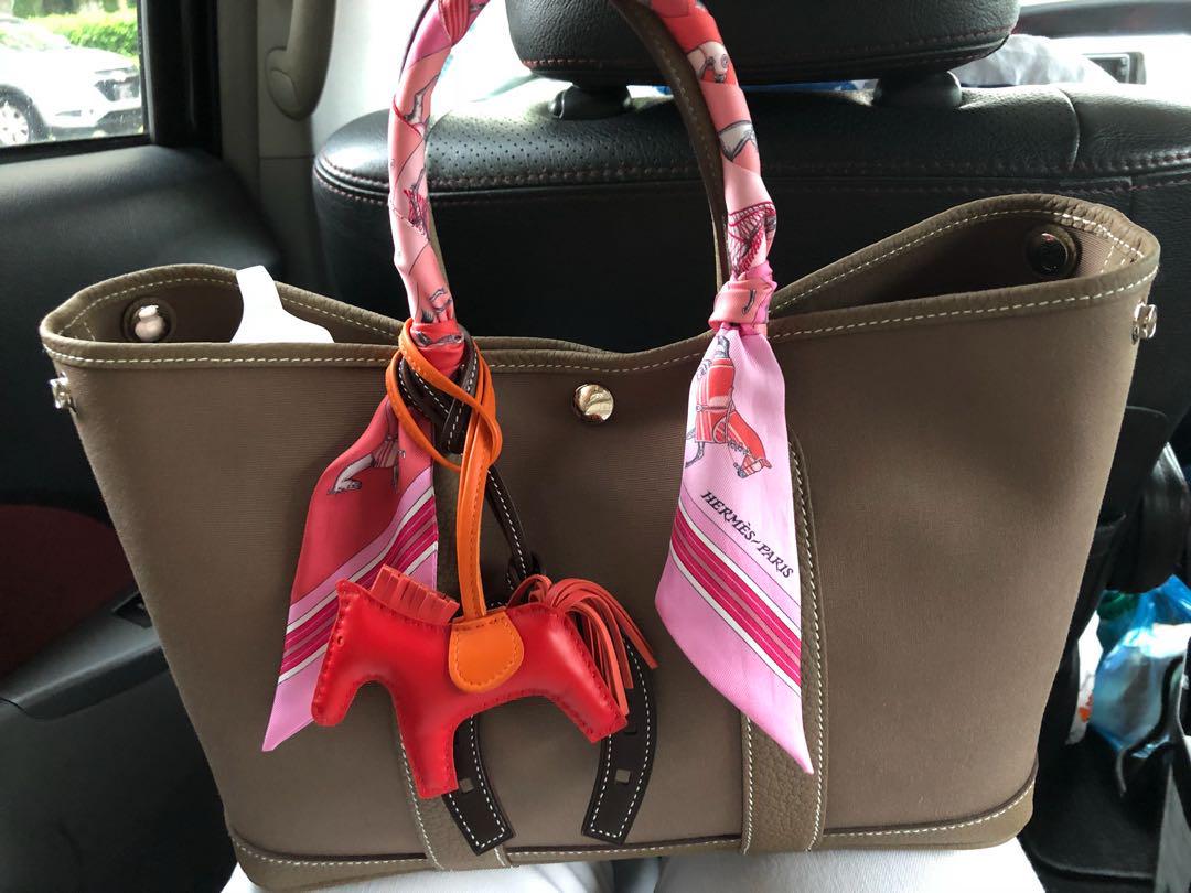 Hermes Garden Party Etoupe / CK18 Vache Liegee Tpm 30 Tote Bag Phw – Italy  Station