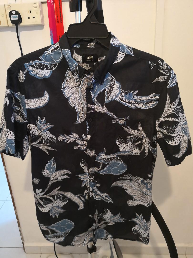 H M Beach Shirt Men s Fashion Tops Sets Tshirts Polo Shirts