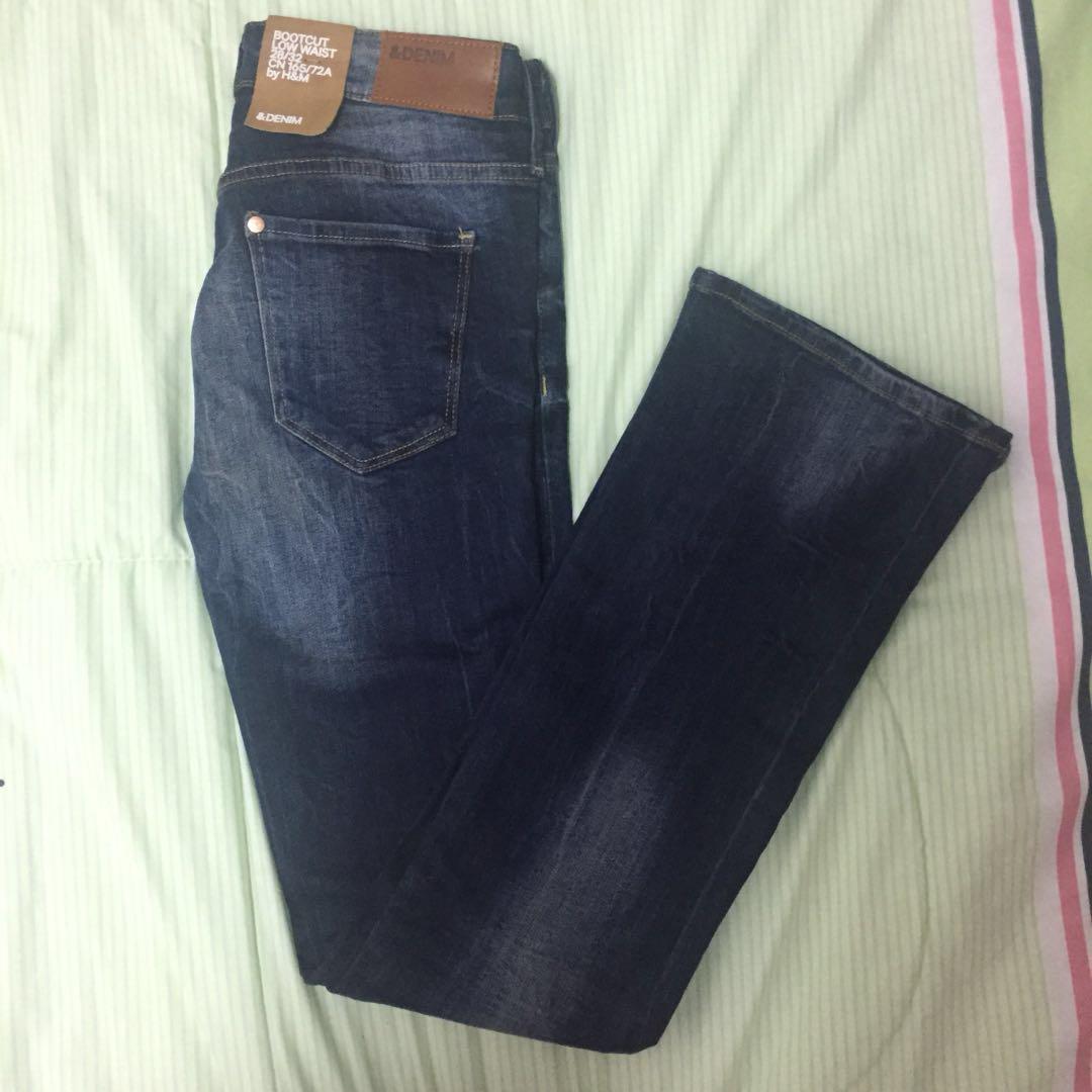 Bootcut low waist jeans h & m online
