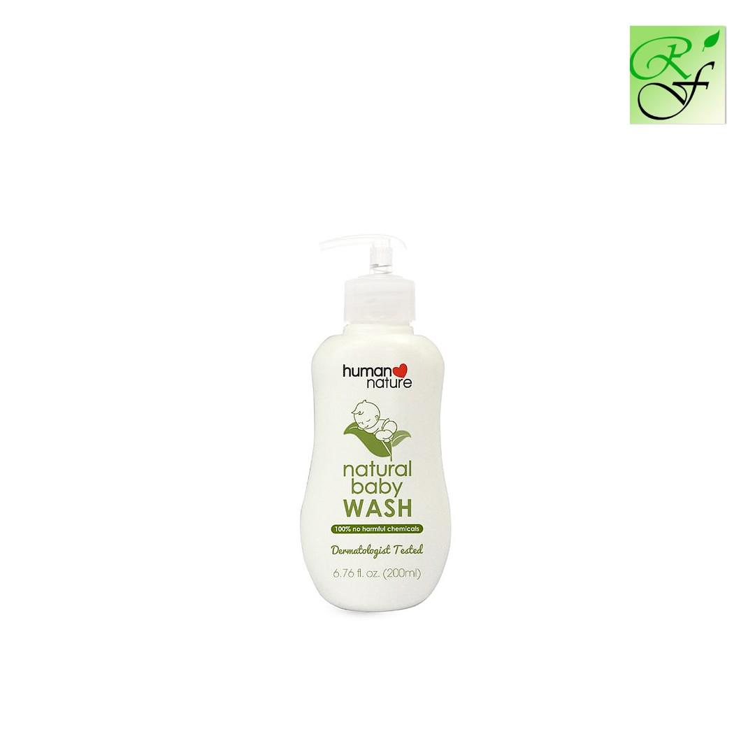 human nature baby wash