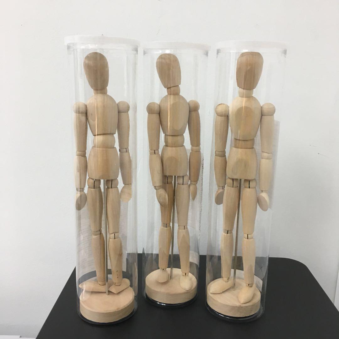 Ikea Gestalta Figure Model Wood Mannequin Toys Games Bricks Figurines On Carousell