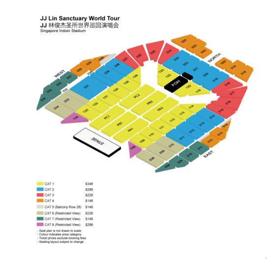 Jj Lin Concert Ticket Entertainment Events Concerts On Carousell