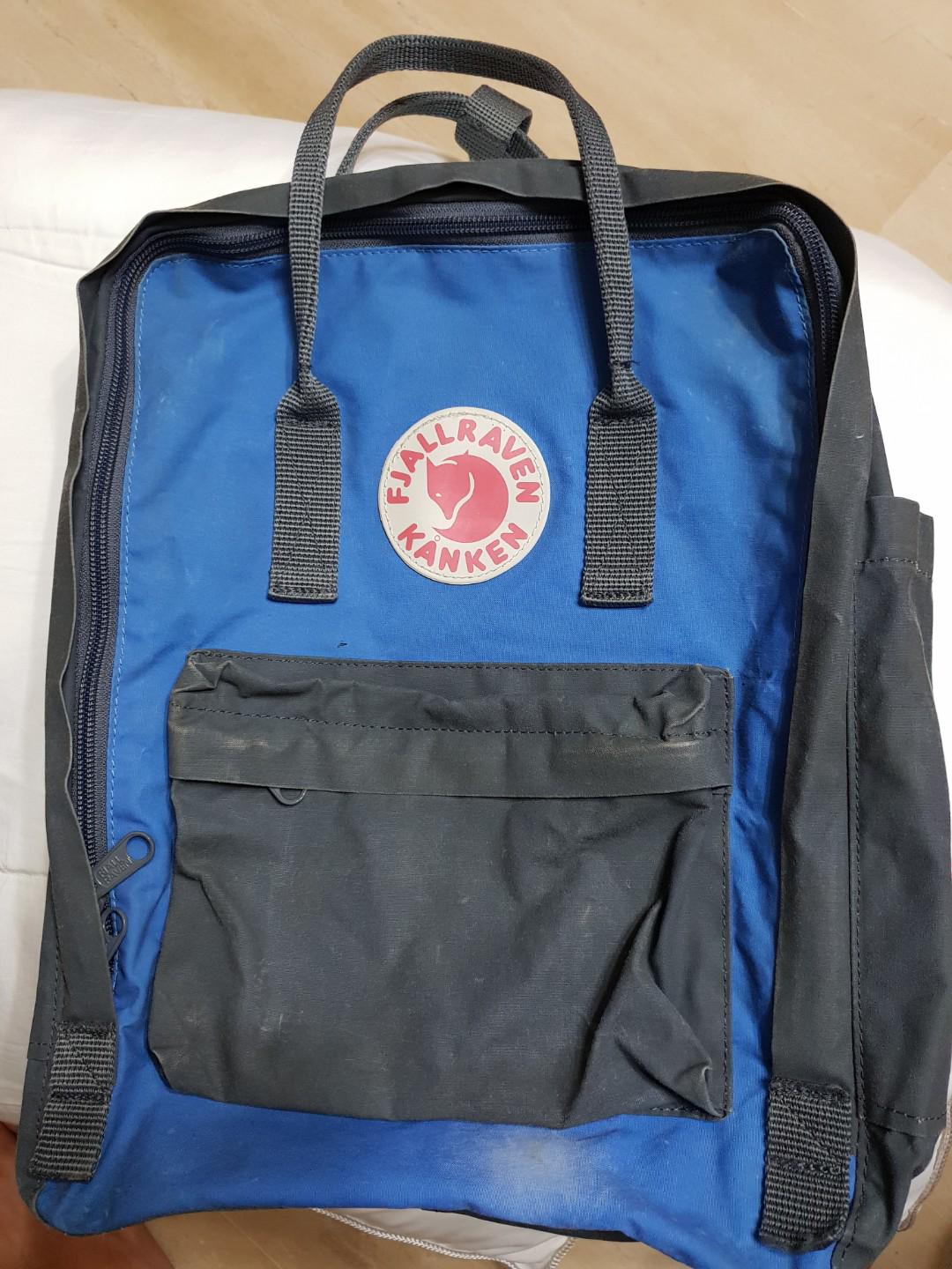 kanken graphite un blue