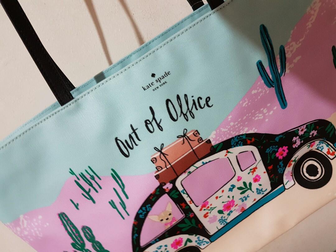 Kate spade out of office tote top