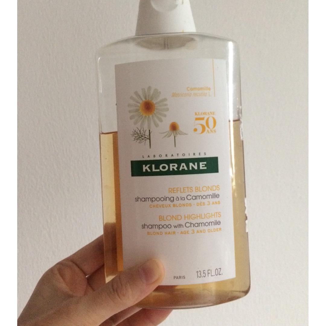 Klorane Blonde Hair 400 Ml Chamomile Shampoo On Carousell
