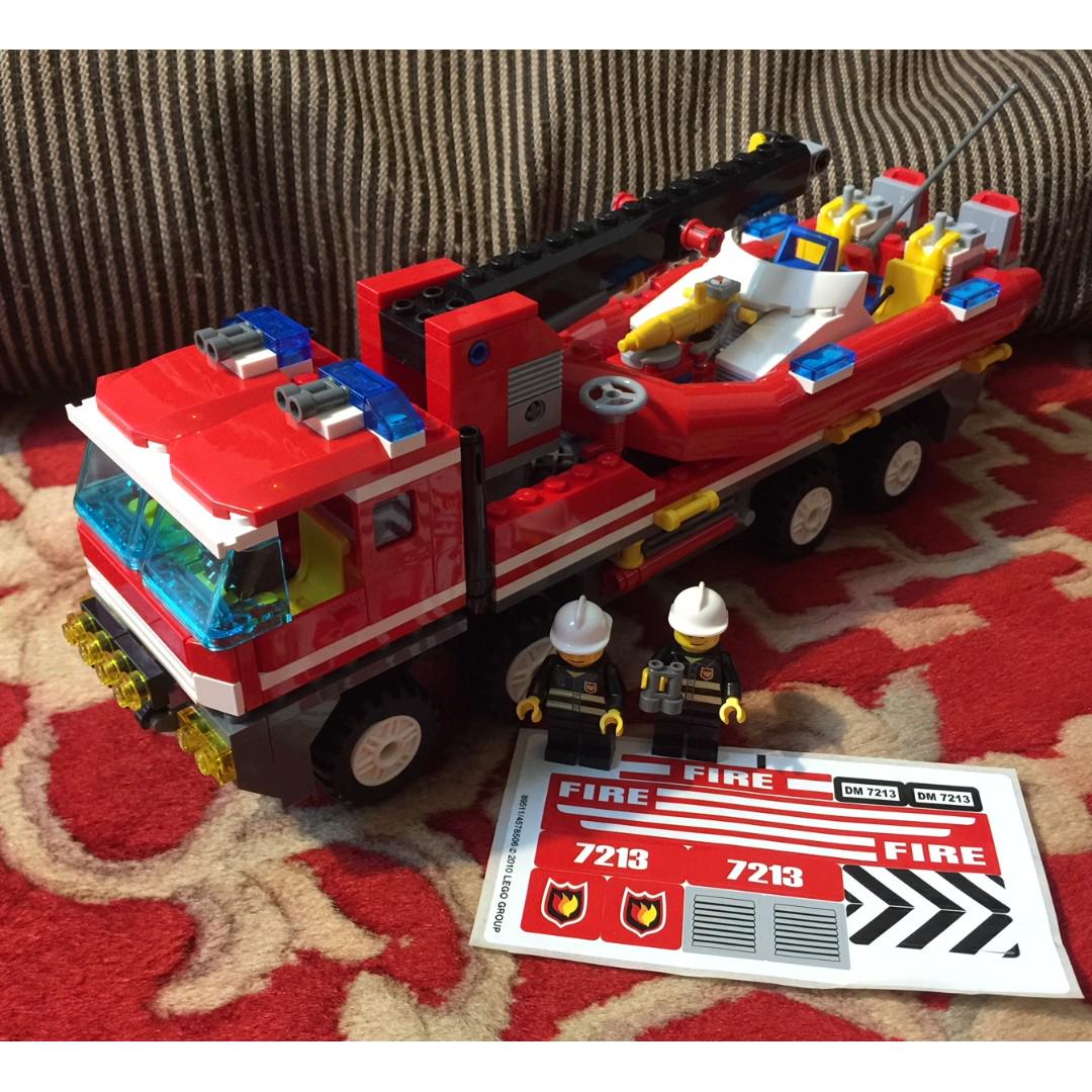 lego off road fire truck