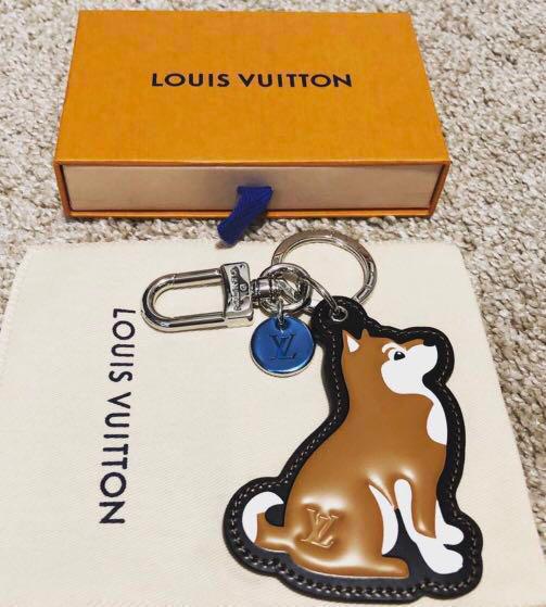 Limited Edition LV dog key chain