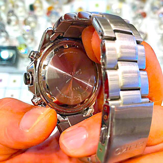 Limited Edition Seiko Criteria Chronograph Watch Model SNDC 63P