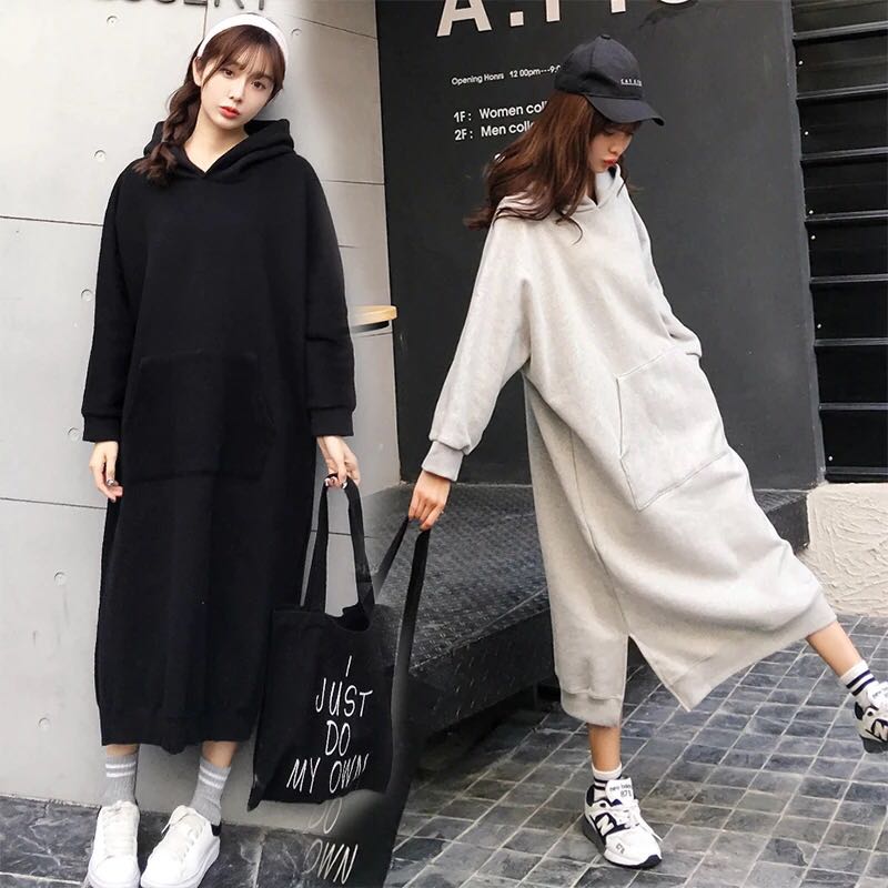 sweater dress korean