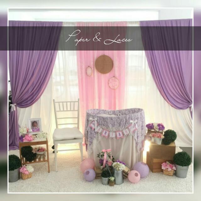 Majlis Cukur Rambut Decor Baby Shower Babies Kids On Carousell
