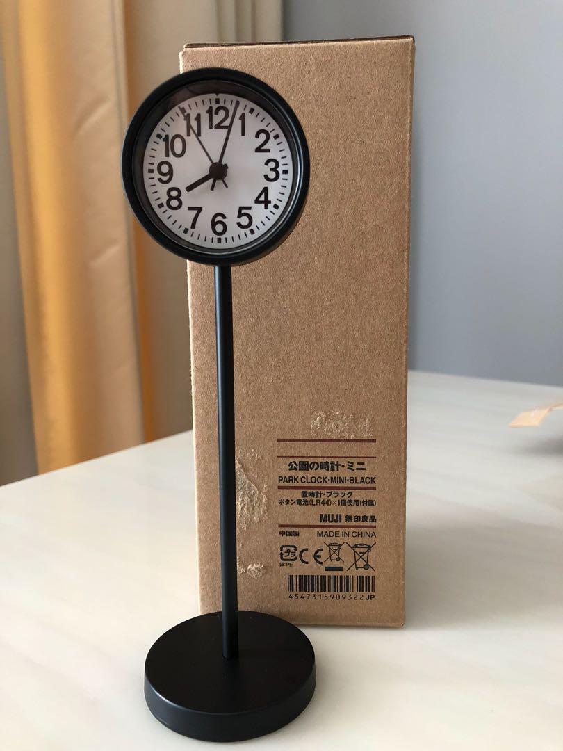 Muji mini clock, Furniture & Home Living, Home Decor, Clocks on Carousell