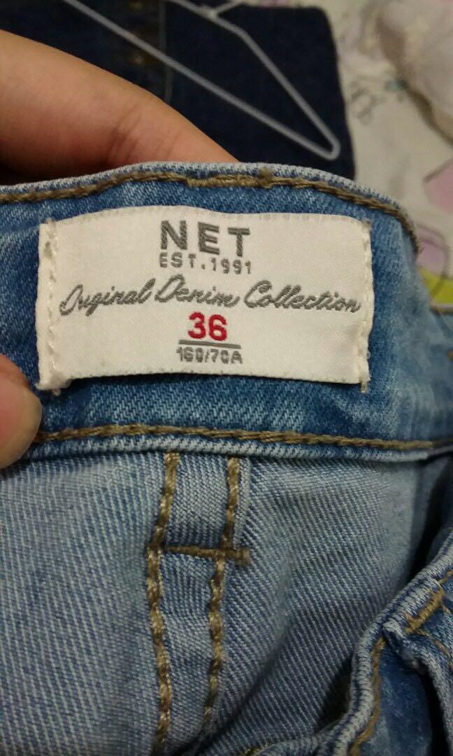NET Original Denim Jeans Pants Women s Fashion Bottoms Jeans
