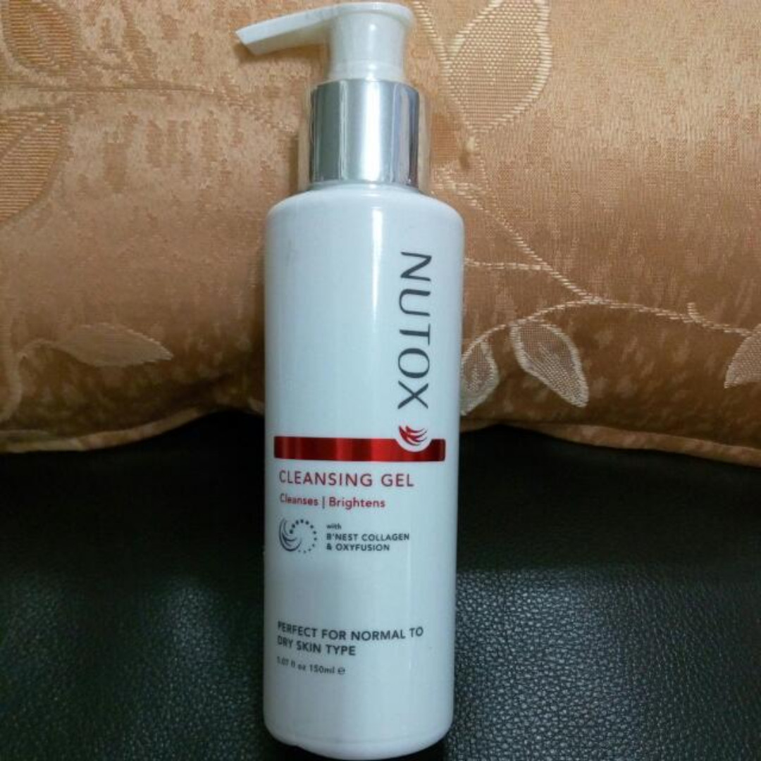 Nutox Cleansing Gel Health Beauty Skin Bath Body On Carousell