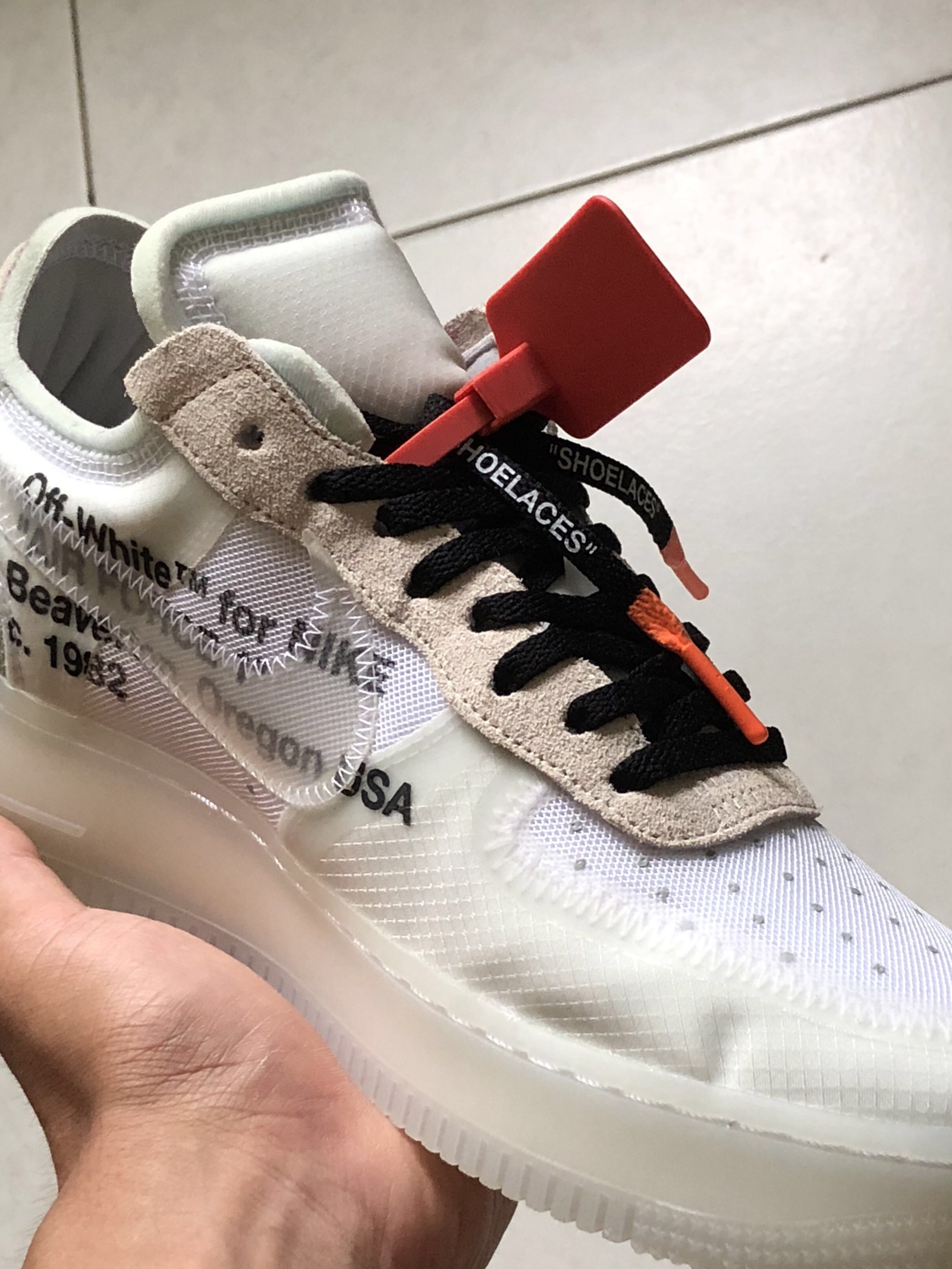 Off-White x Nike Air Force 1 Low, Men's 