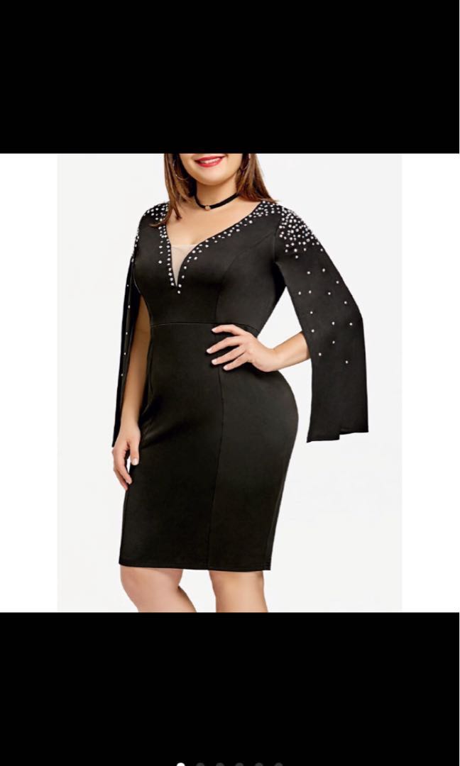Rhinestone Sheath Dress