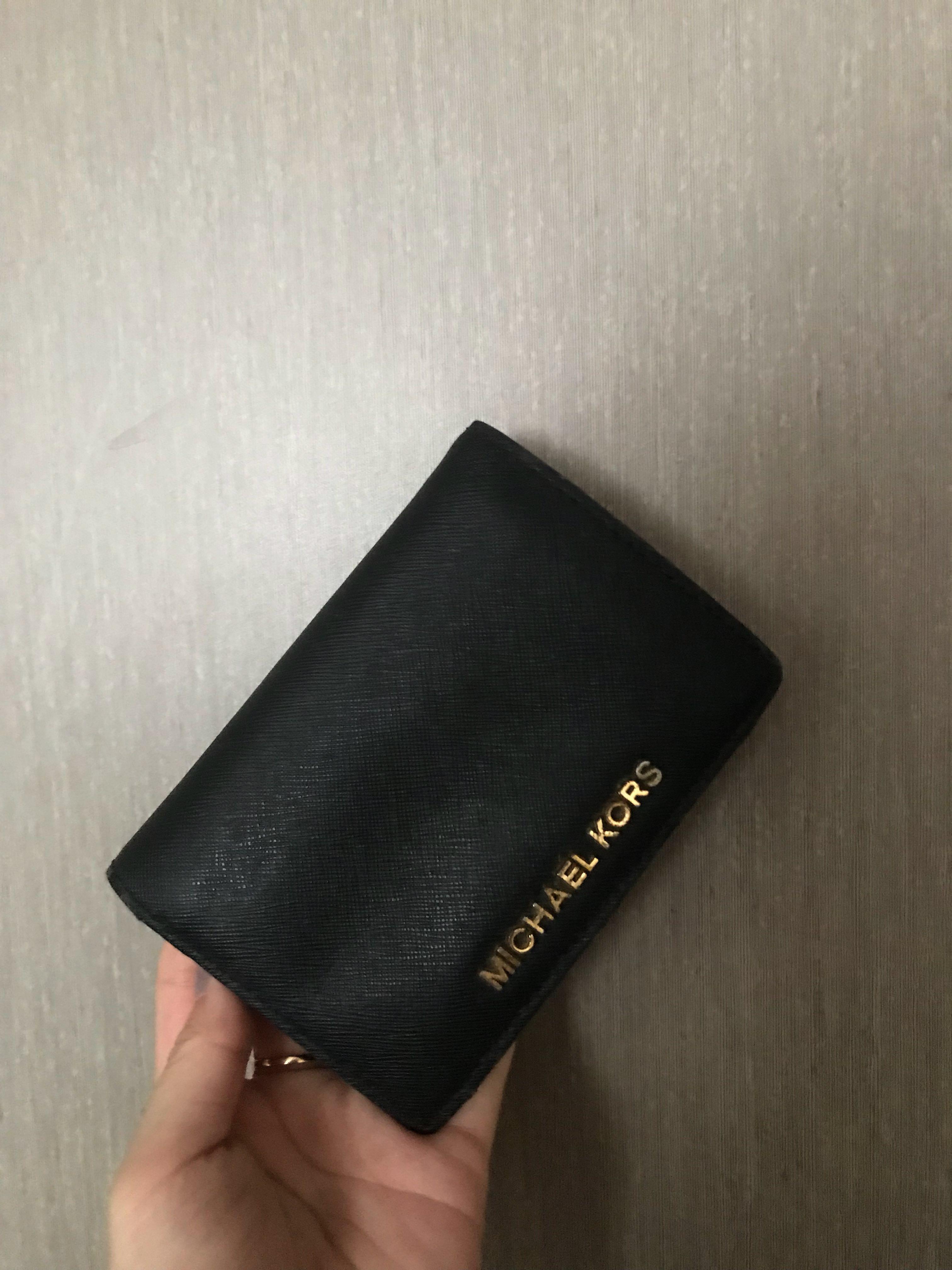 small black mk wallet