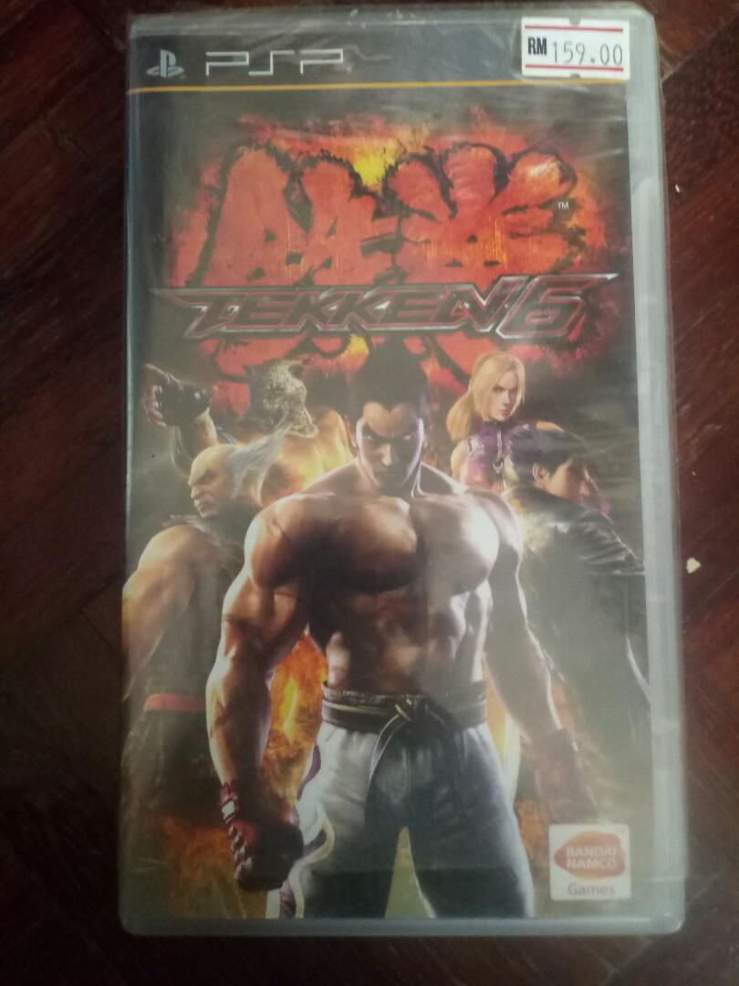 PSP UMD: TEKKEN 6 (SEALED & NEVER USED), Video Gaming, Video Games,  PlayStation on Carousell