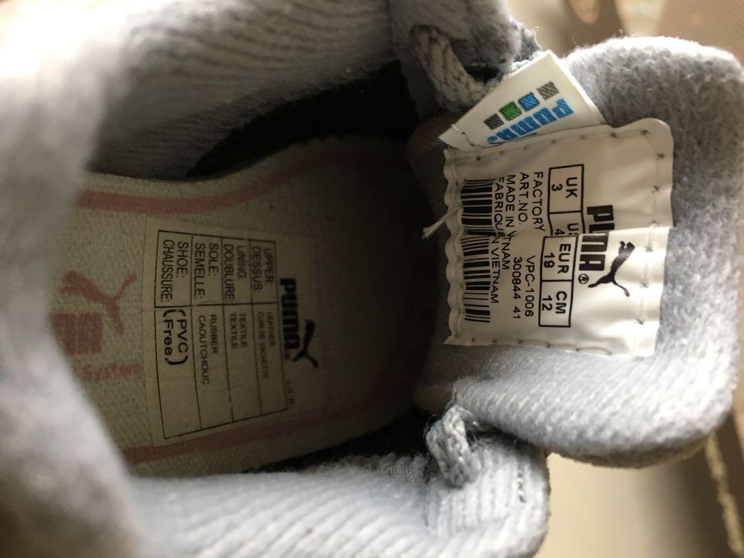 puma baby girl shoes