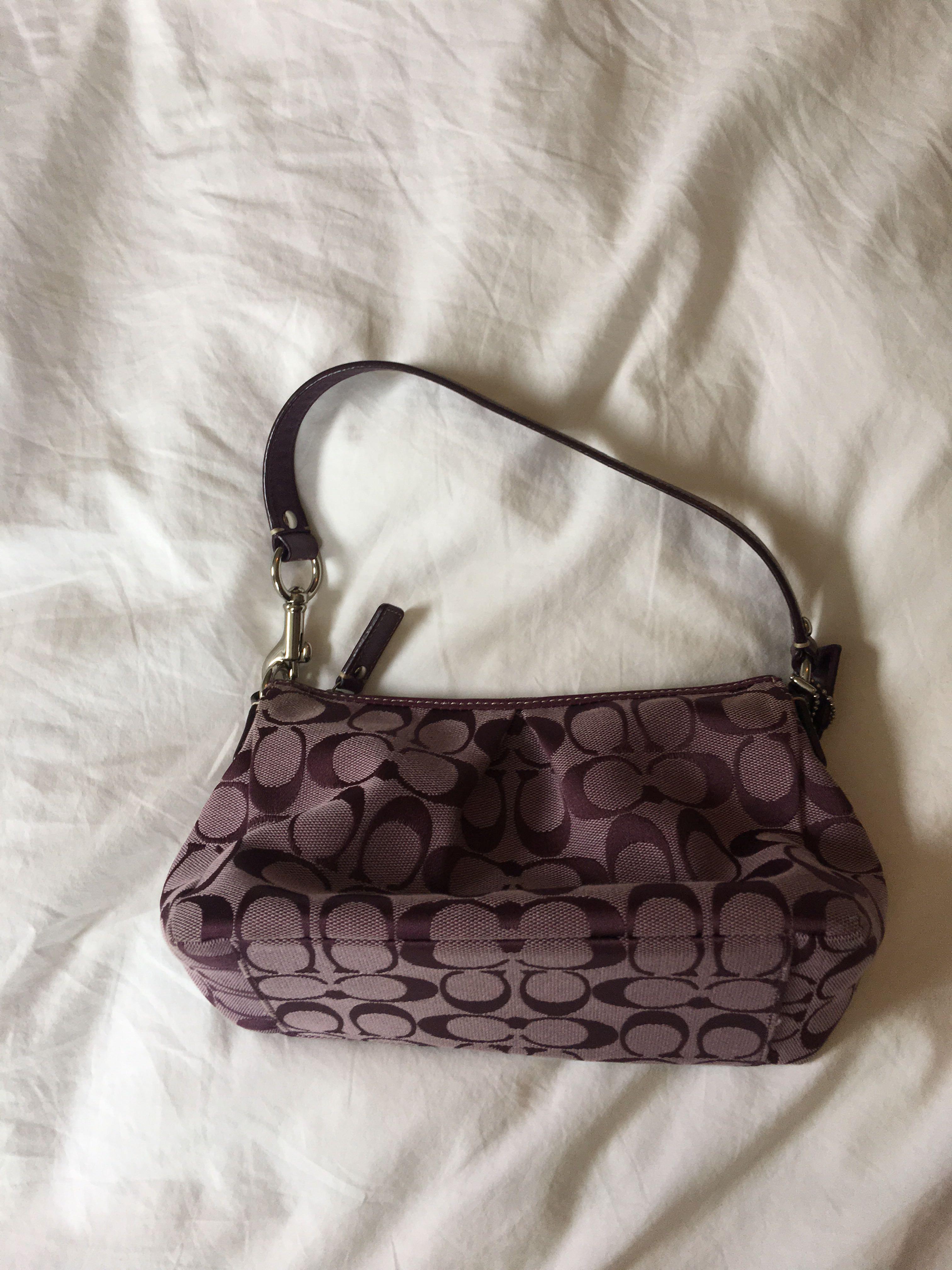 Purple Coach Outlet Satchel bags and purses for Women | Lyst