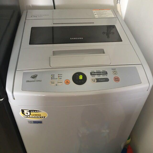 Samsung washing machine 6.5 kg, TV & Home Appliances, Washing Machines