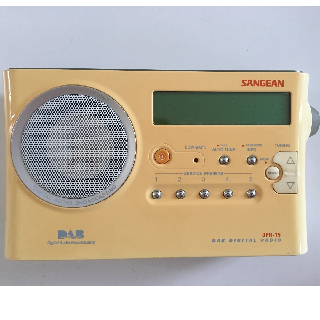 Sangean DPR-15 DAB radio Portable Digital