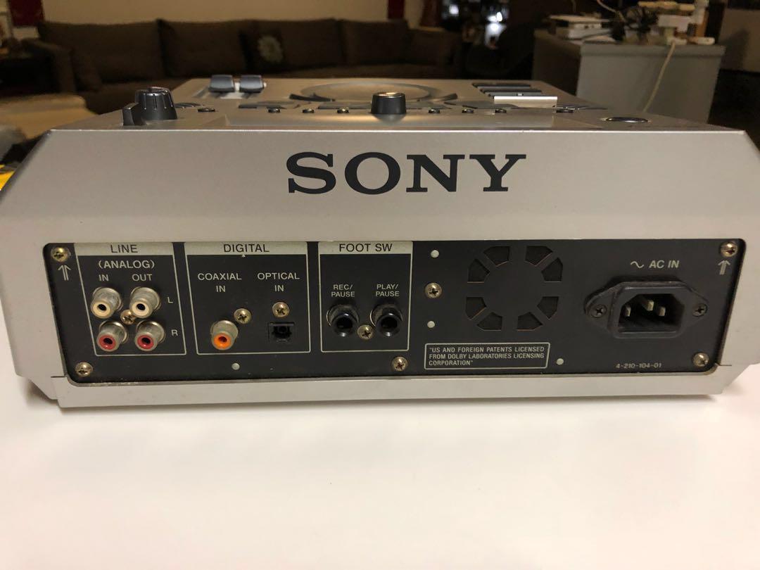 Sony DJ MD Recorder Player (minidisc CDJ) 2 avail, Hobbies & Toys