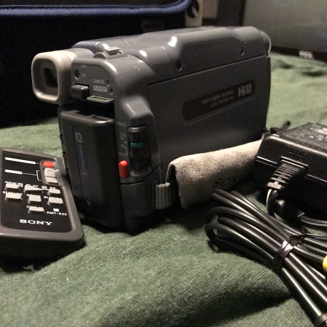 SONY HANDYCAM CCD-TRV228E videocamera Hi8 Nightshot Plus caccia ai