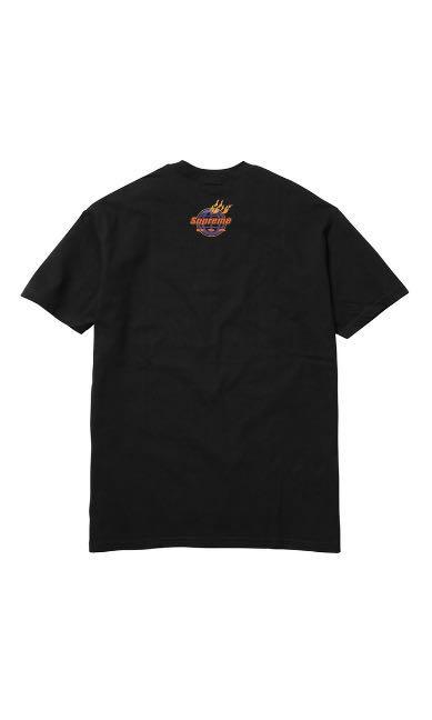 Supreme fire tee store