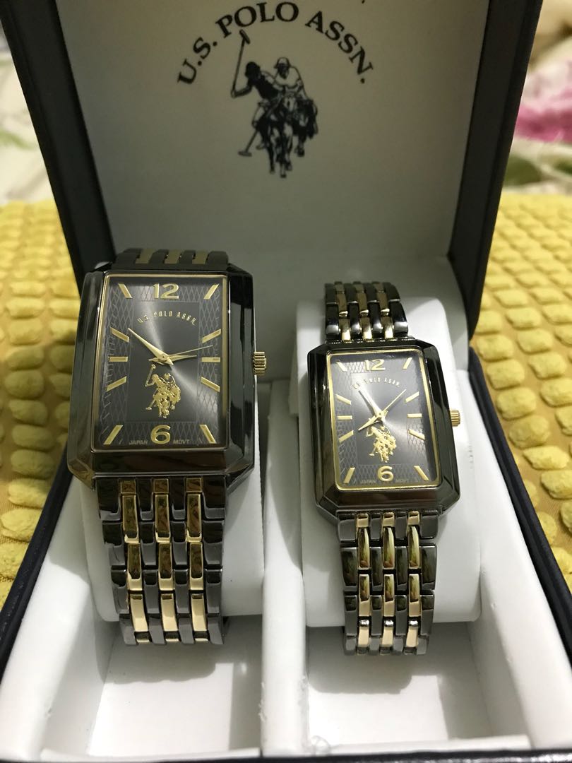 us polo assn couple watches