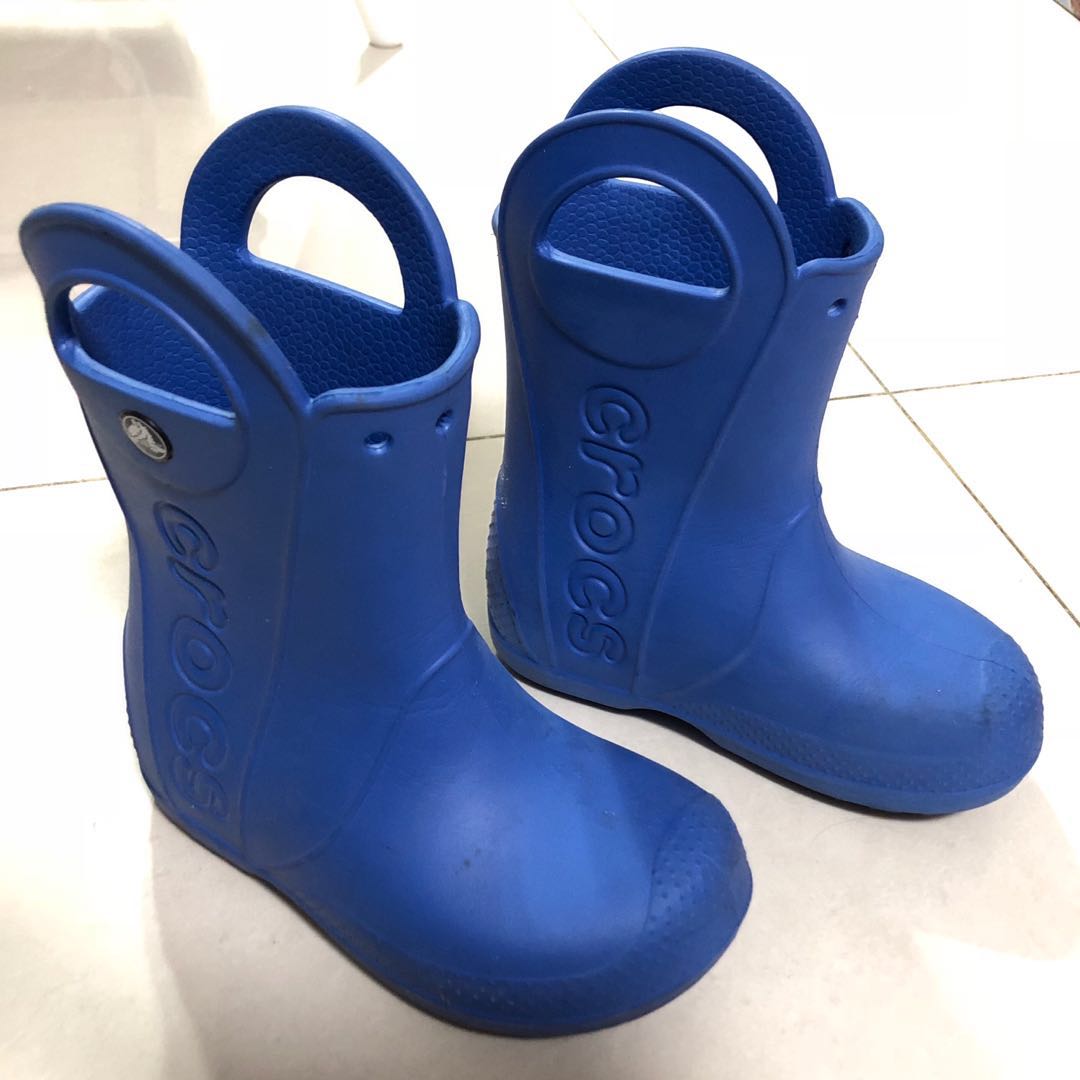 crocs rainboots