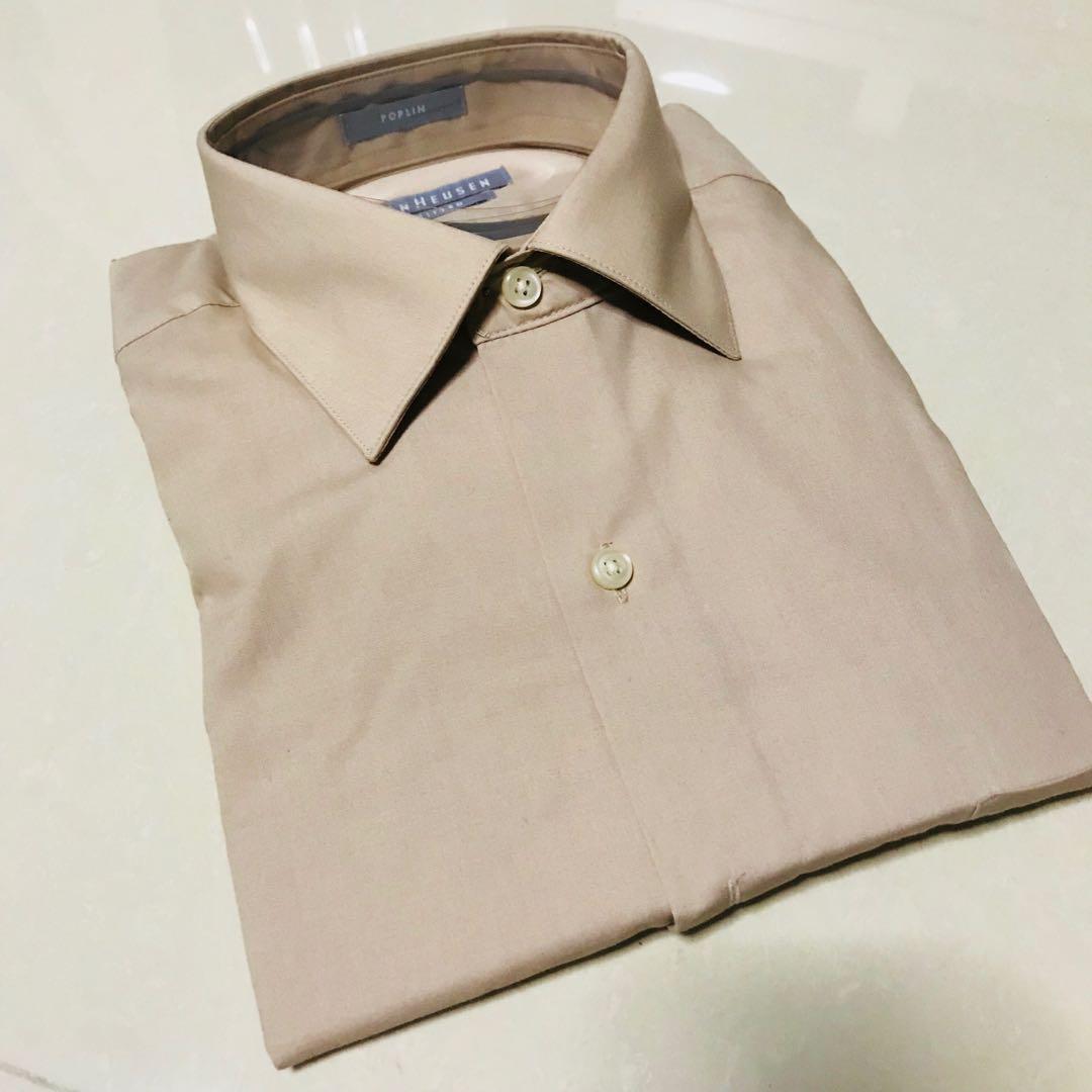 Van heusen formal shirts for men clearance